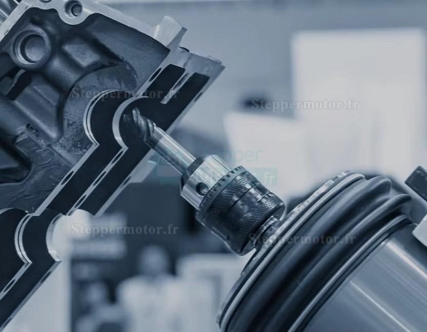 Moteur de broche cnc refroidi par air GDZ-80F-2.2B 220V/380V 5A 2,2kW 24000 tr/min, pince ER11 400hz